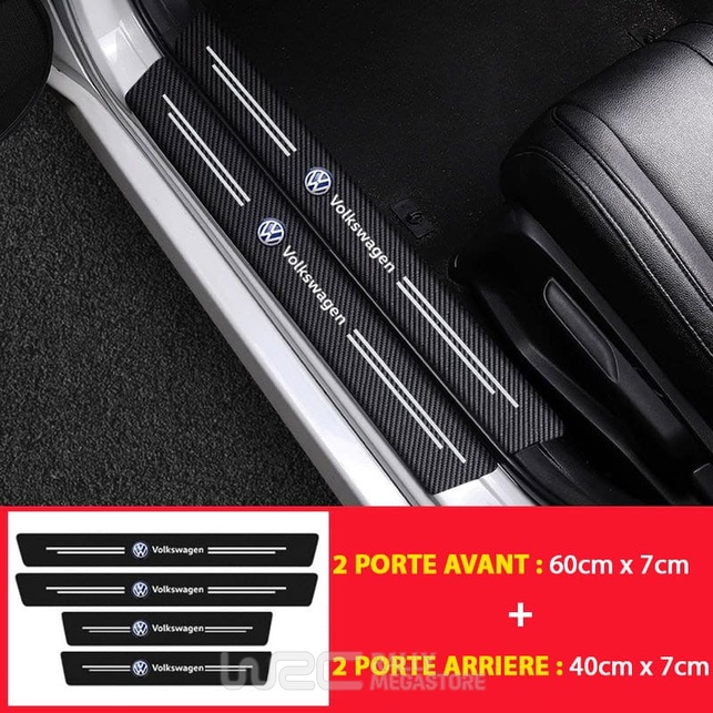 FILM PROTECTION AUTOCOLLANT POUR SEUIL DE PORTE VOLKSWAGEN